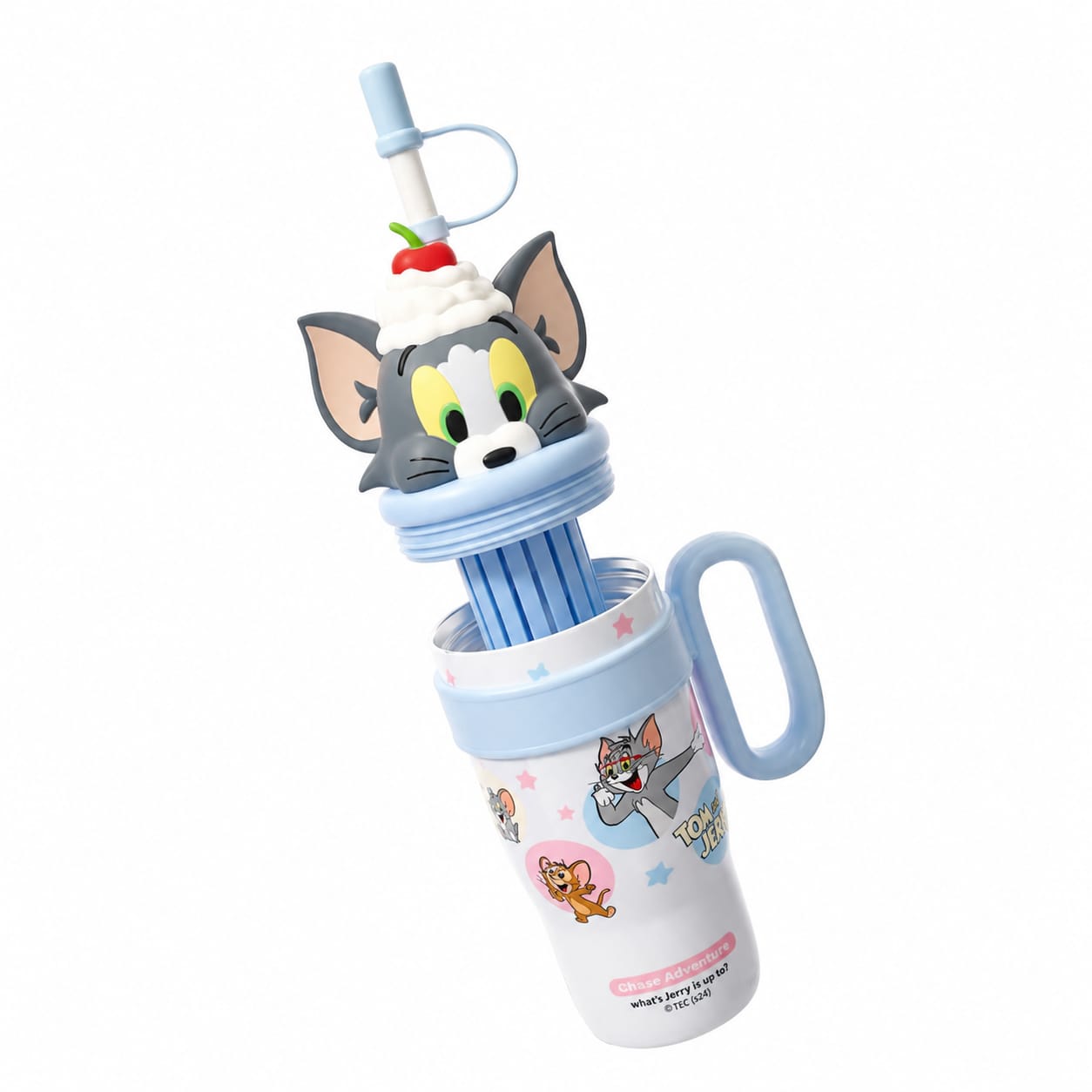 Steel tom and jerry tumbler